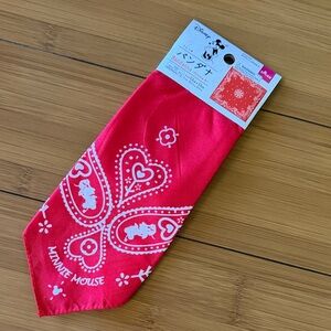 Minnie Mouse Red Bandana